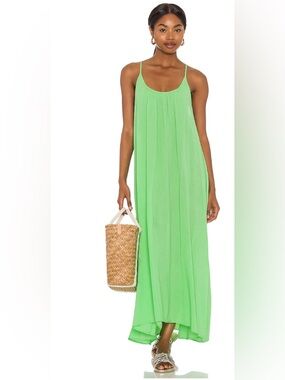 9 Seed Tulum Dress in color grass